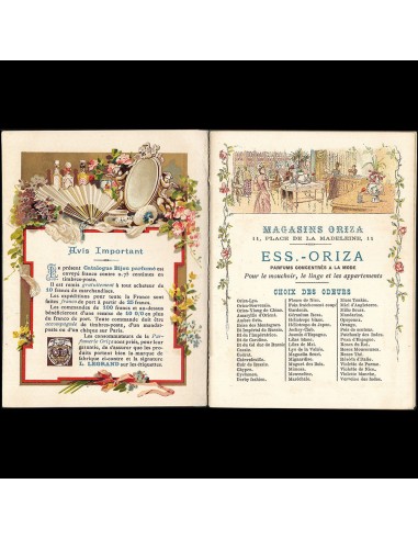 Parfumerie Oriza - Catalogue bijou de la parfumerie L. Legrand (circa 1890) vente chaude votre 