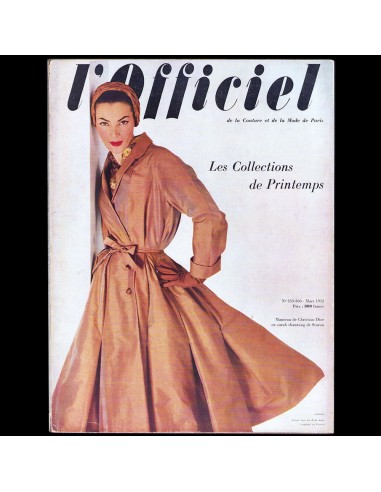 L'Officiel de la Couture et de la Mode de Paris (mars 1952) solde