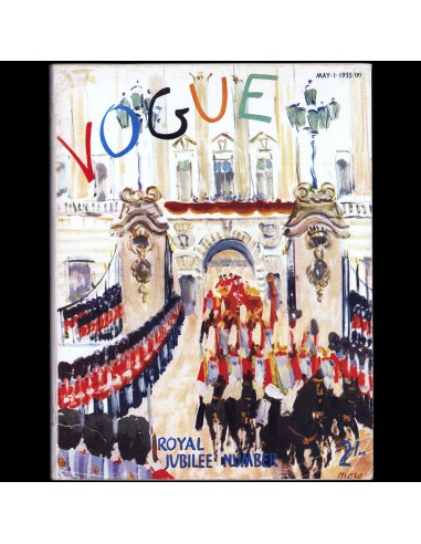 Vogue UK (May 1st 1935), couverture de Paul Maze ou a consommer sur place