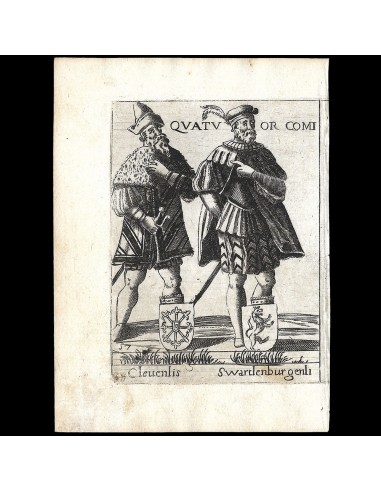 Alessandro Fabri - Diversarum Nationum Ornatus, Comité de Cluensis et Swartsenburgensis d'après Pietro Bertelli (1593) en ligne