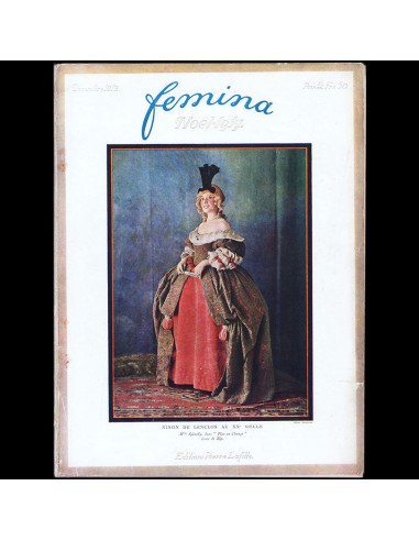 Fémina (décembre 1917), couverture de Desboutins de technologie