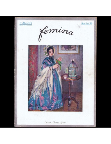 Fémina (mai 1919), couverture de Suzanne Minier les muscles