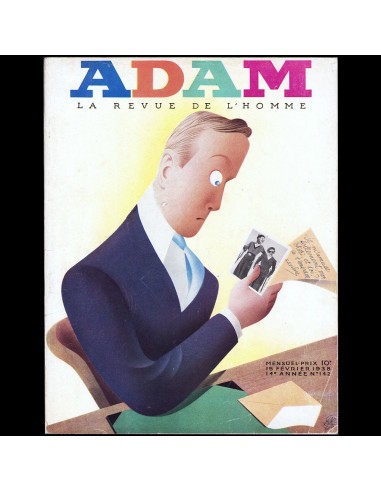 Adam, la revue de l'homme (15 février 1938) Jusqu'à 80% De Réduction