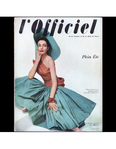 L'Officiel de la Couture et de la Mode de Paris (juin 1952) Comment ça marche