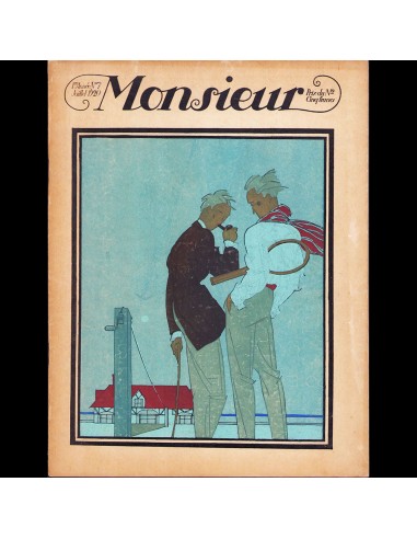 Monsieur, Revue des élégances, n°7 (1920, juillet) de la marque