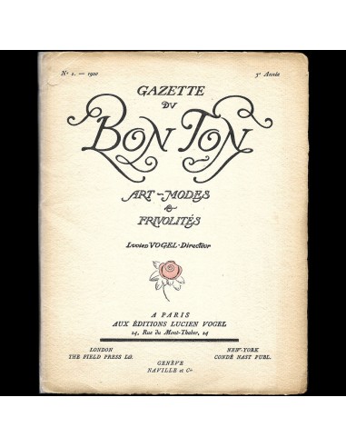 Gazette du Bon Ton (n°2, 1920) Amélioration de cerveau avec