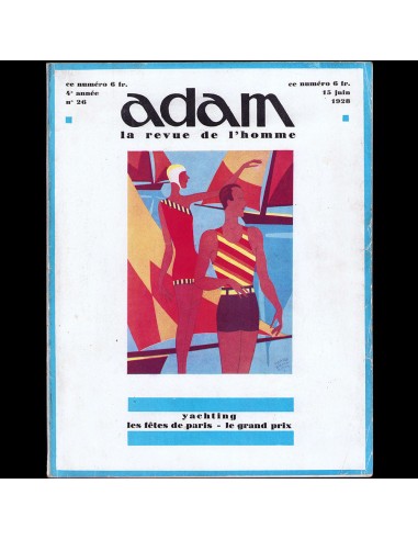 Adam, la revue de l'homme, n°26 (15 juin 1928) l'évolution des habitudes 