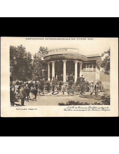 Pavillon Paquin à l'exposition de Turin (1911) hantent personnes