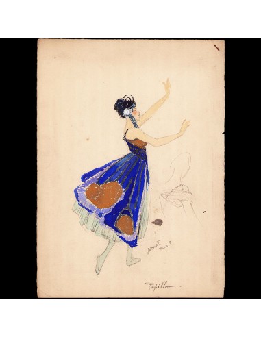 Japhet - Dessin de la robe papillon (1915) store